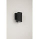 Arena 70 LED 6.3 inch Black Outdoor Wall Mount